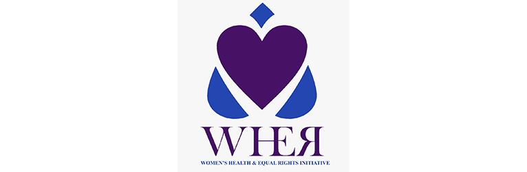 Women’s Health and Equal Rights Initiative (WHER) logo